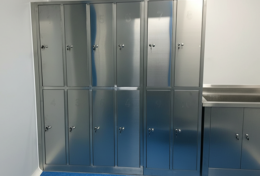 不锈钢实验室衣柜