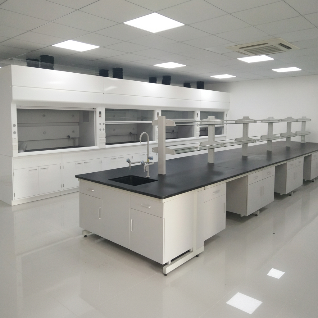 全钢通风柜——高强度防腐型实验室排风柜