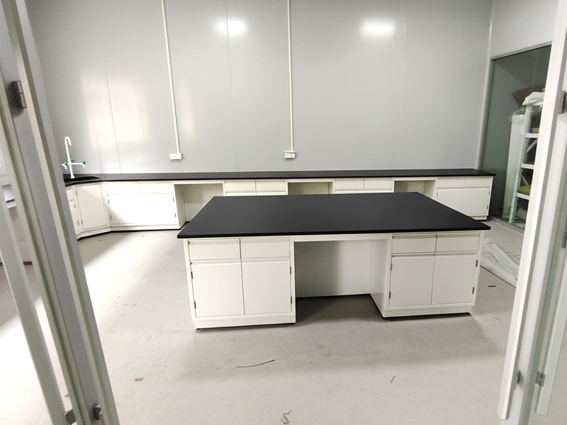 华巨升制药实验室全钢实验台项目案例